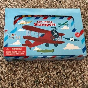 Self-Inking Stampers - Airplane designs